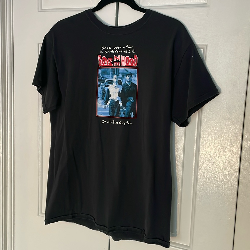 Boys N The Hood Black Graphic Tee